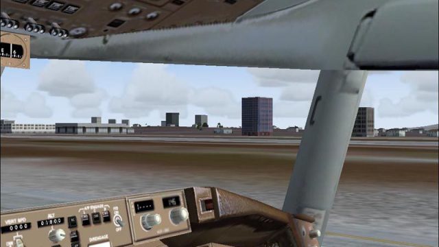 Screenshot 1 — Continental Boeing 757-300