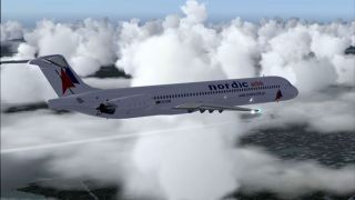 Screenshot 2 — Nordic Airlink MD-83