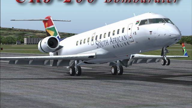 Screenshot 1 — CRJ-200LR South African Airlines