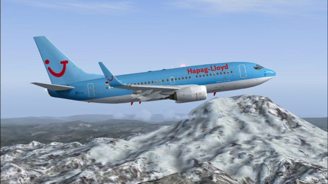 Screenshot 1 — Hapag Lloyd Boeing 737-700