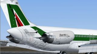Screenshot 3 — Alitalia McDonnell Douglas MD-80