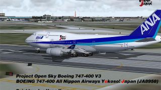 Screenshot 2 — All Nippon Airways Boeing 747-400D