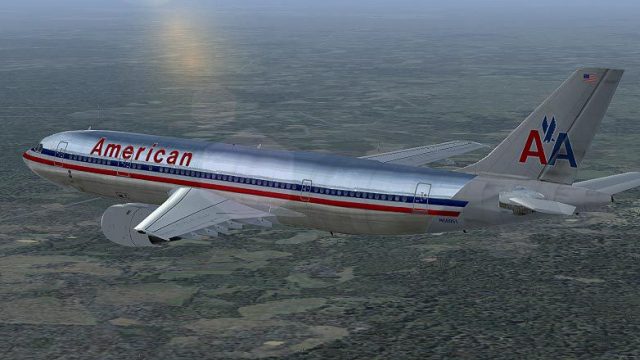 Screenshot 1 — American Airlines A300B4-200