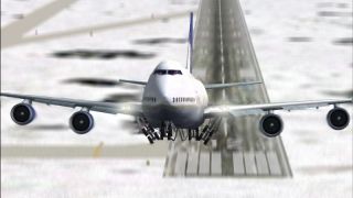 Screenshot 1 — Boeing 747-400 Continental Airlines Default Textures Only