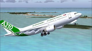 Screenshot 1 — Evergreen Airbus A310