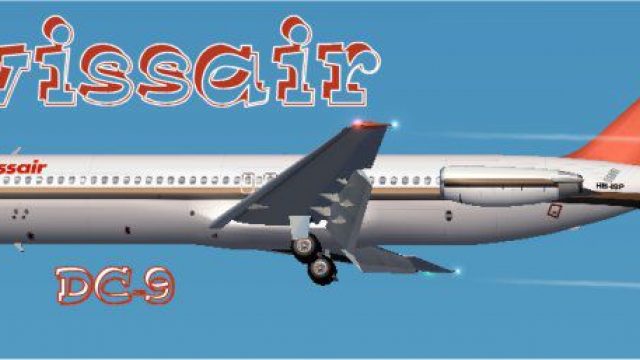 Screenshot 1 — Swissair Douglas DC-9-51