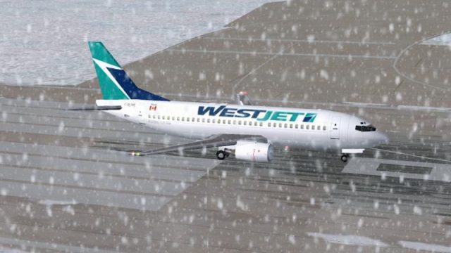 Screenshot 1 — Westjet Boeing 737-700
