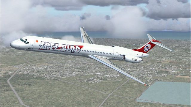 Screenshot 1 — Free Bird Airlines MD-83