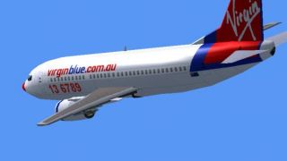 Screenshot 1 — Virgin Blue Boeing 737-300