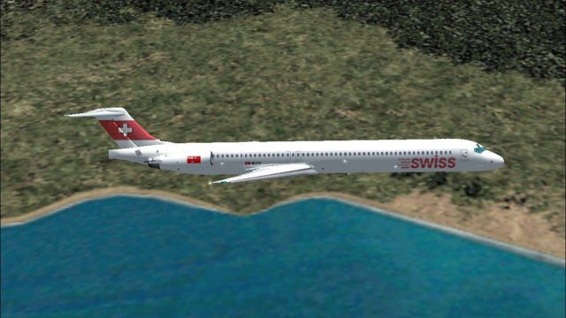 Screenshot 1 — Swiss McDonnell Douglas MD-83