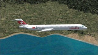 Screenshot 1 — Swiss McDonnell Douglas MD-83
