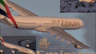 Screenshot 1 — Emirates Airbus A340-300