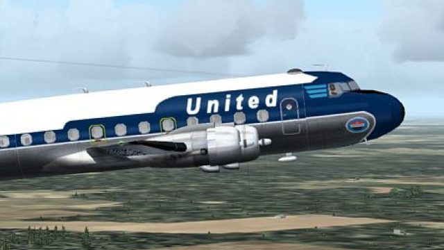 Screenshot 1 — United Airlines Douglas DC-4