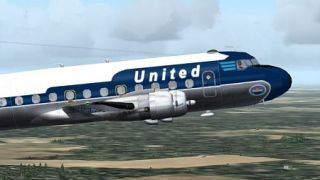 Screenshot 1 — United Airlines Douglas DC-4