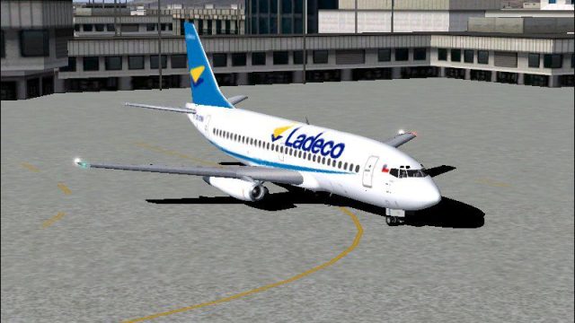 Screenshot 1 — Ladeco Boeing 737-200