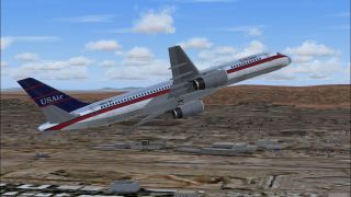 Screenshot 1 — US Air Boeing 757-2B7