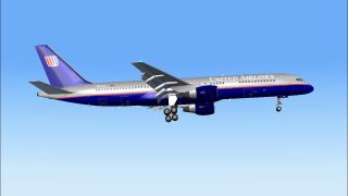 Screenshot 1 — United Airlines Boeing 757-222