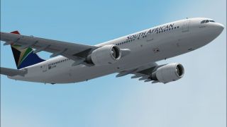Screenshot 3 — FS2002/FS2004 South African Airways Airbus A300B4-203 Textures
