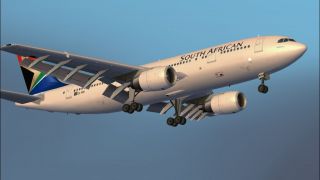 Screenshot 2 — FS2002/FS2004 South African Airways Airbus A300B4-203 Textures