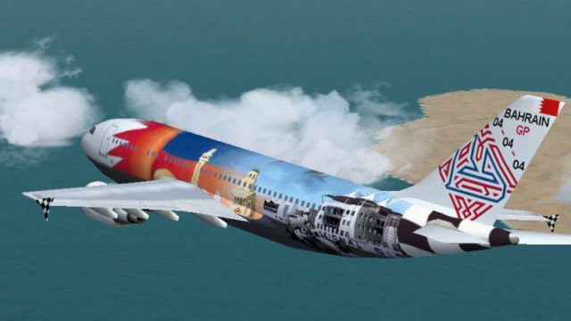 Screenshot 1 — Bahrain GP Airbus A310-325/ET