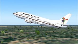 Screenshot 1 — Cayman Airways Boeing 737-300