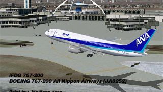 Screenshot 1 — ANA Boeing 767-200 JA8252