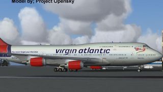 Screenshot 3 — Virgin Atlantic Boeing 747-400