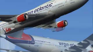 Screenshot 2 — Virgin Atlantic Boeing 747-400