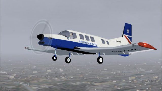 Screenshot 1 — British Airways Pacific Aerospace 750XL