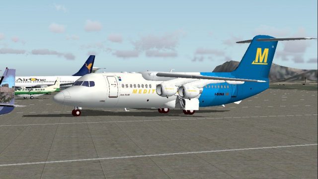 Screenshot 1 — Avro RJ85