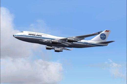 Pan Am Boeing 747-400 for FSX