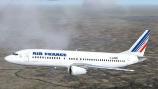 Screenshot 1 — Air France Boeing 737-400