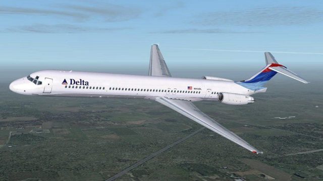 Screenshot 1 — Delta Airlines McDonnell Douglas MD-88