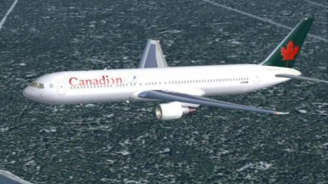 Screenshot 1 — Canadian Boeing 767-375