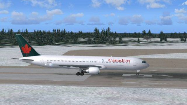 Screenshot 1 — Canadian Boeing 767-375ER