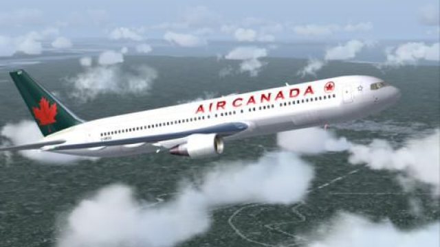 Screenshot 1 — Air Canada Boeing 767-375 GE