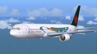 Screenshot 1 — Air Canada Boeing 767-375 Free Spirit