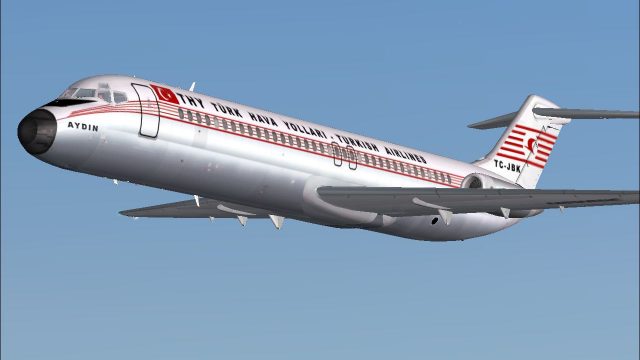 Screenshot 1 — Turkish Airlines Douglas DC-9-30