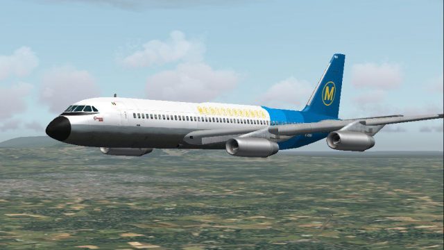 Screenshot 1 — Mediterranea Virtual Convair 990A