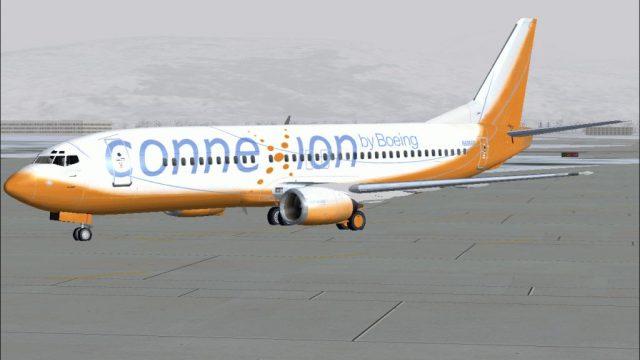 Screenshot 1 — Connexion By Boeing 737-400