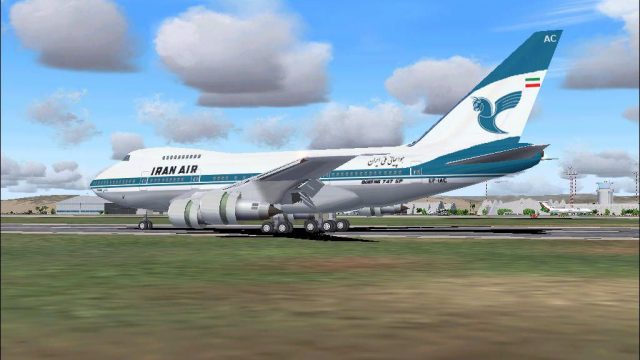 Screenshot 1 — Iran Boeing 747SP