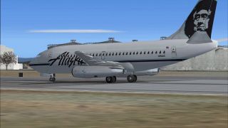 Screenshot 1 — Alaska Airlines Boeing 737-200
