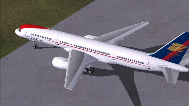 Screenshot 1 — TACA Boeing 757-200