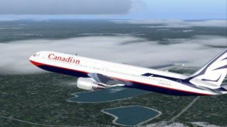 Screenshot 1 — Proudwings Canadian Boeing 767-375ER