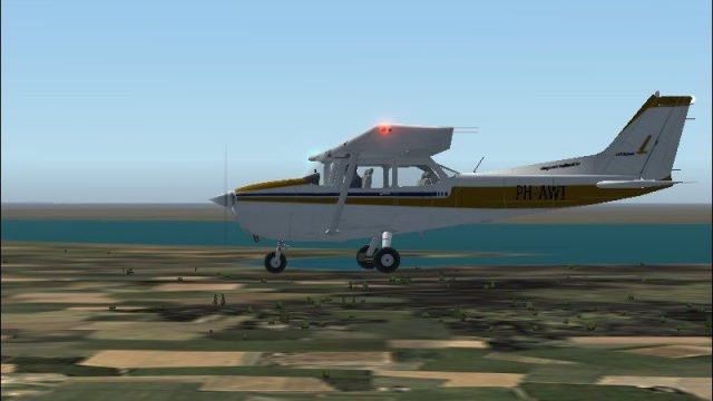 Screenshot 1 — Vliegwerk Holland Cessna 172