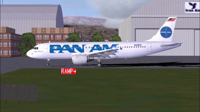 Screenshot 1 — Pan Am Airbus A320