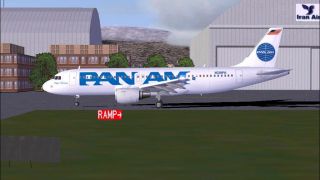 Screenshot 1 — Pan Am Airbus A320
