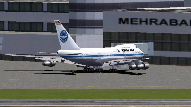 Screenshot 1 — Pan Am Boeing 747 SP
