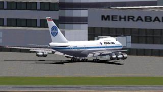 Screenshot 1 — Pan Am Boeing 747 SP
