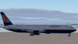 Screenshot 1 — Canadian Boeing 767-375 ER CDNOD